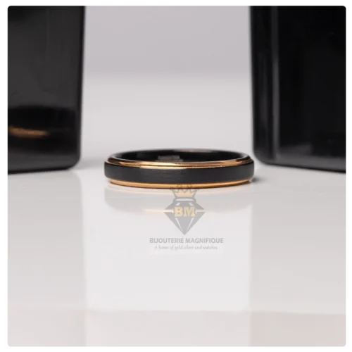Bijouterie Magnifique William Wedding Band Tungsten Rose Gold Ring,8mm
