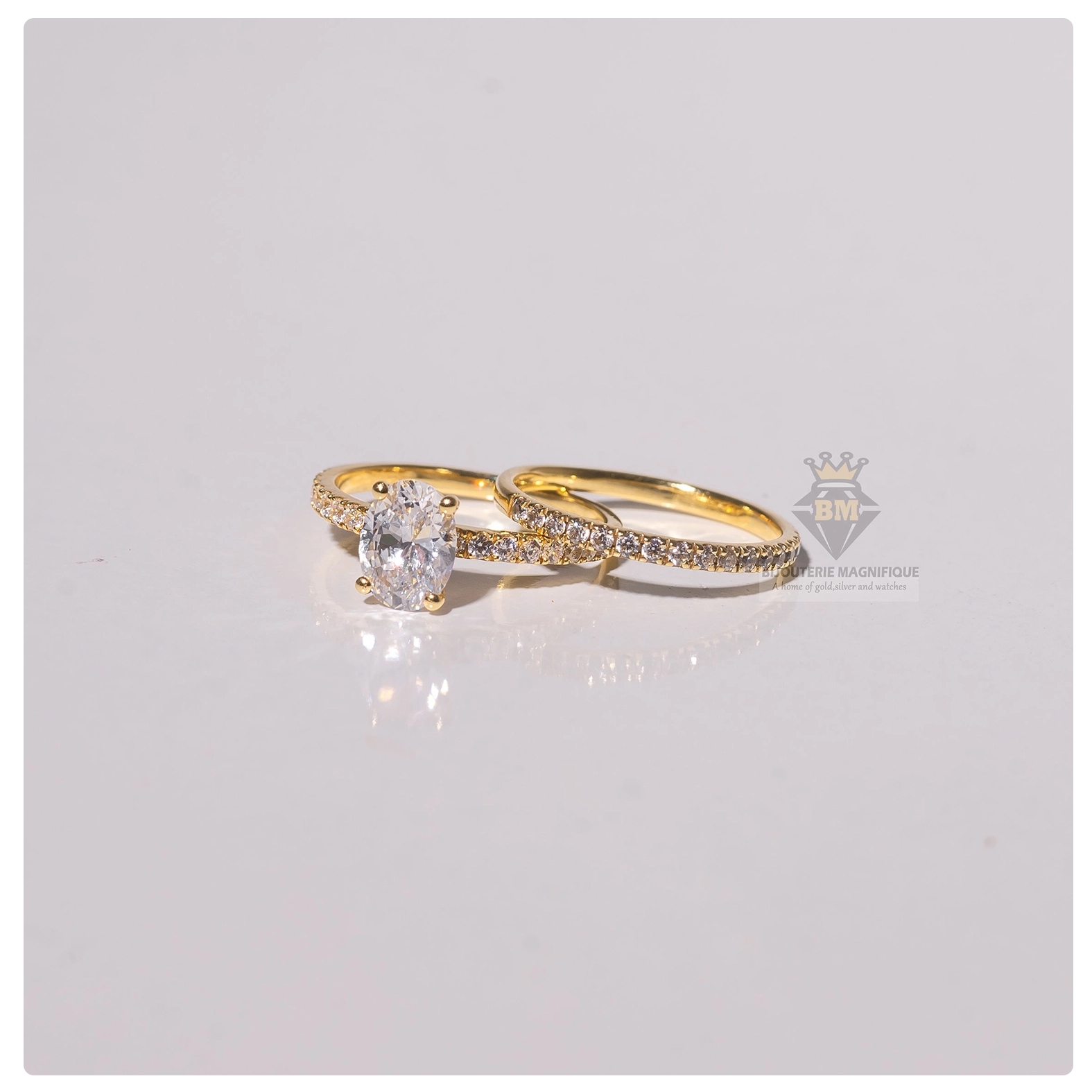 Bijouterie Magnifique Naomi 18karat Yellow Gold Rings