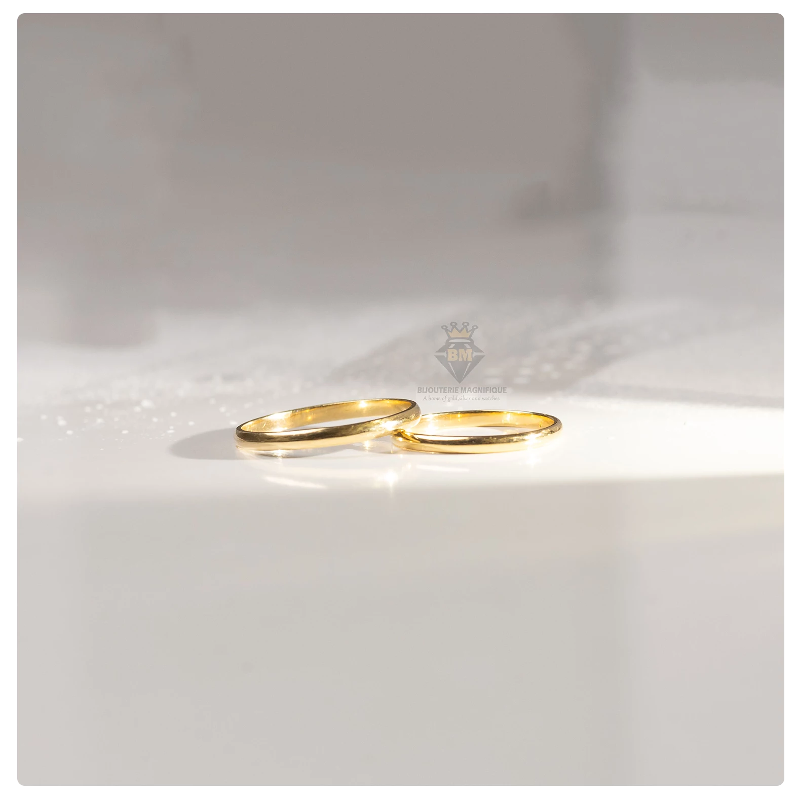 Bijouterie Magnifique No:8 Magnifique Eternity Ring 18karat Yellow Gold