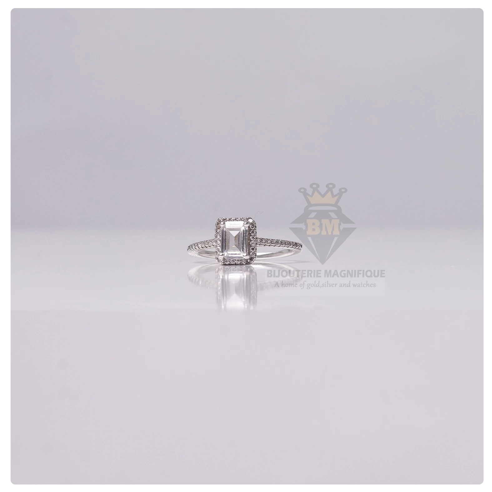 Bijouterie Magnifique Kelly Silver Engagement Ring