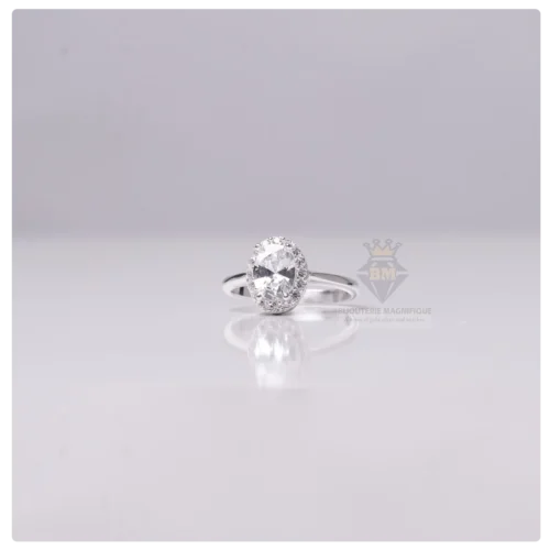 Bijouterie Magnifique Queen Silver Engagement Ring