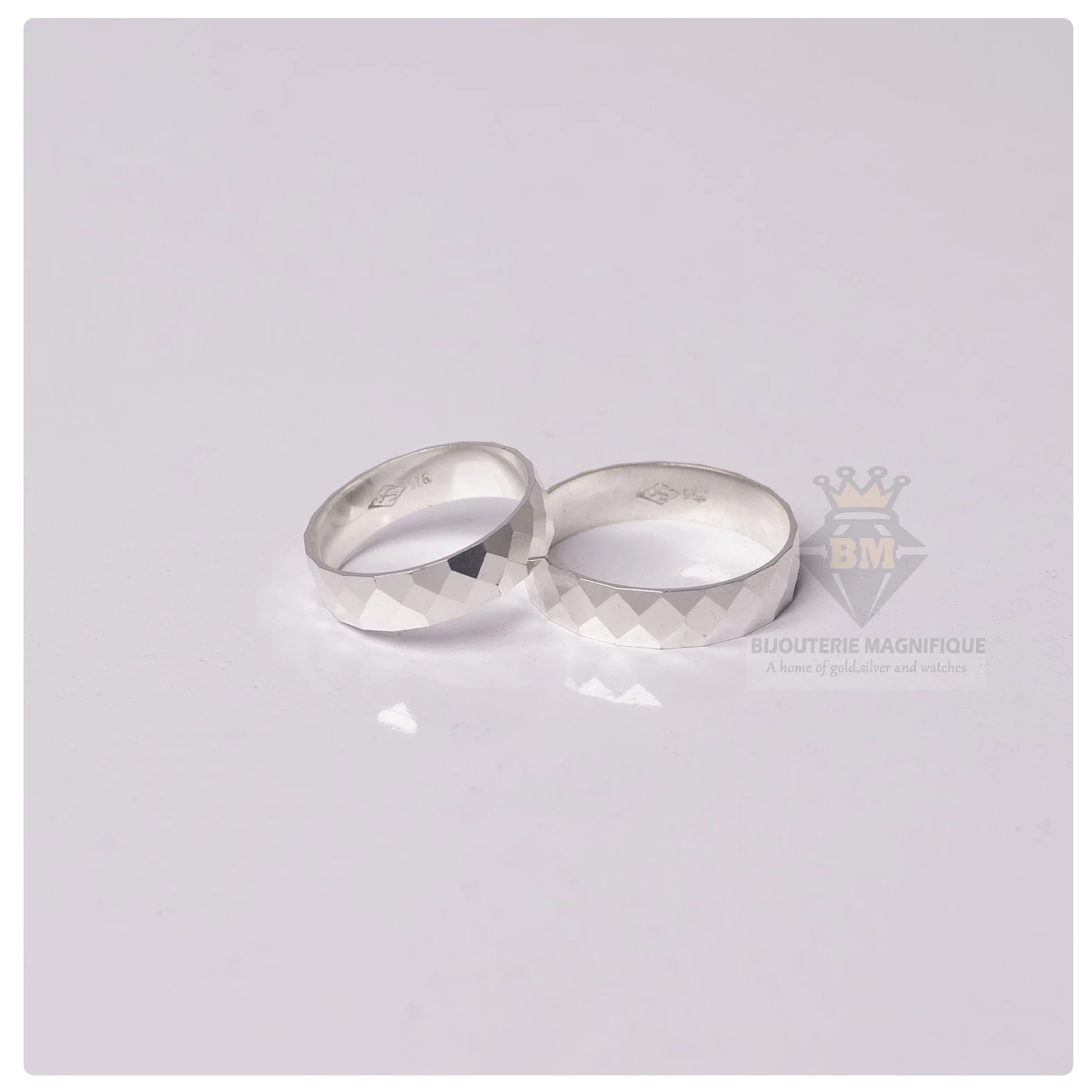 Bijouterie Magnifique No.39 Patrick silver wedding band