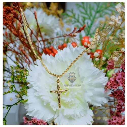 Micah Yellow Gold Necklace