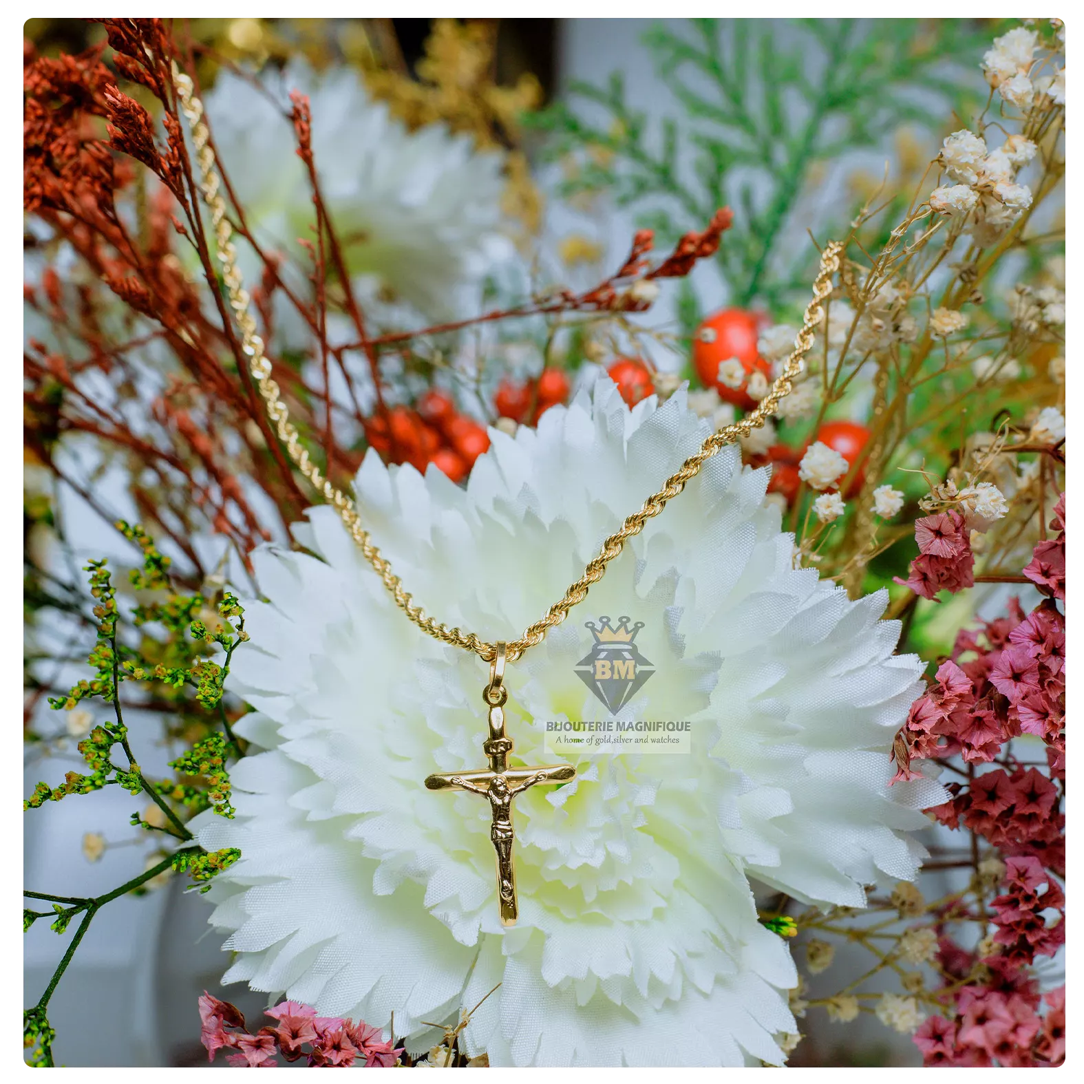 Micah Yellow Gold Necklace