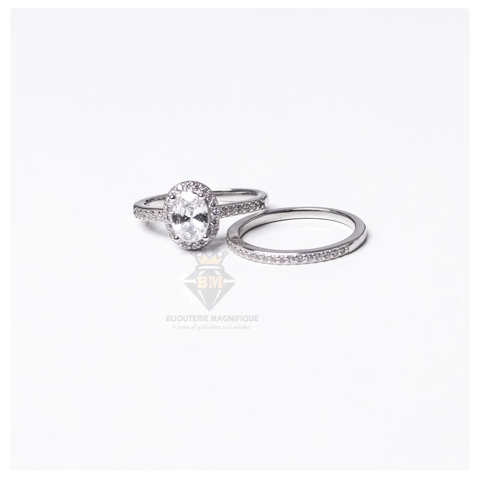 Bijouterie Magnifique Queen Silver Rings