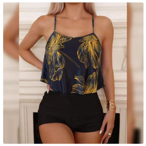 Women's Sexy 2 PCS Sweatsuit Summer Set - Image 3