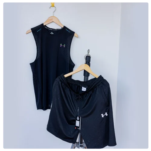 Under Armour Pulse Set – Mesh Tank & Training Shorts