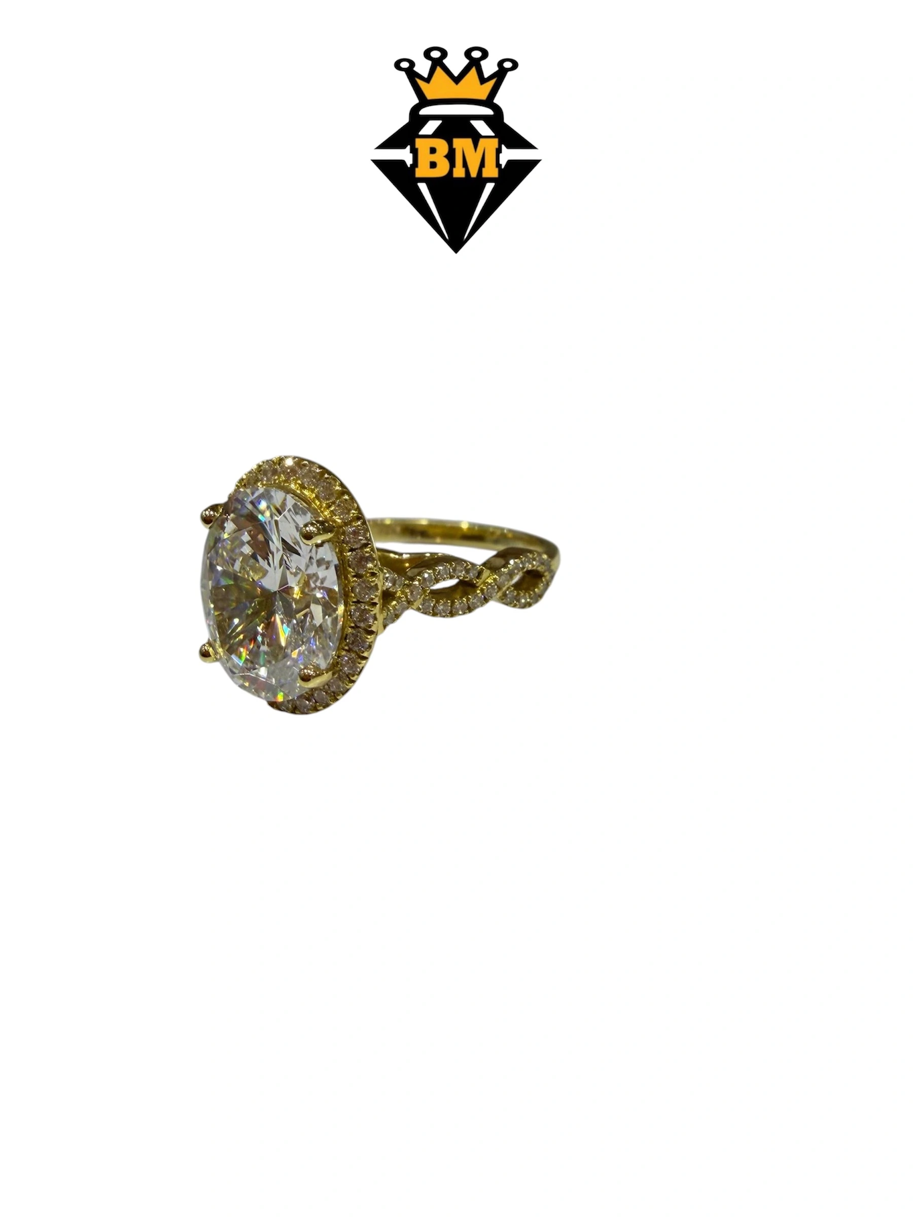Royal Halo Infinity Ring