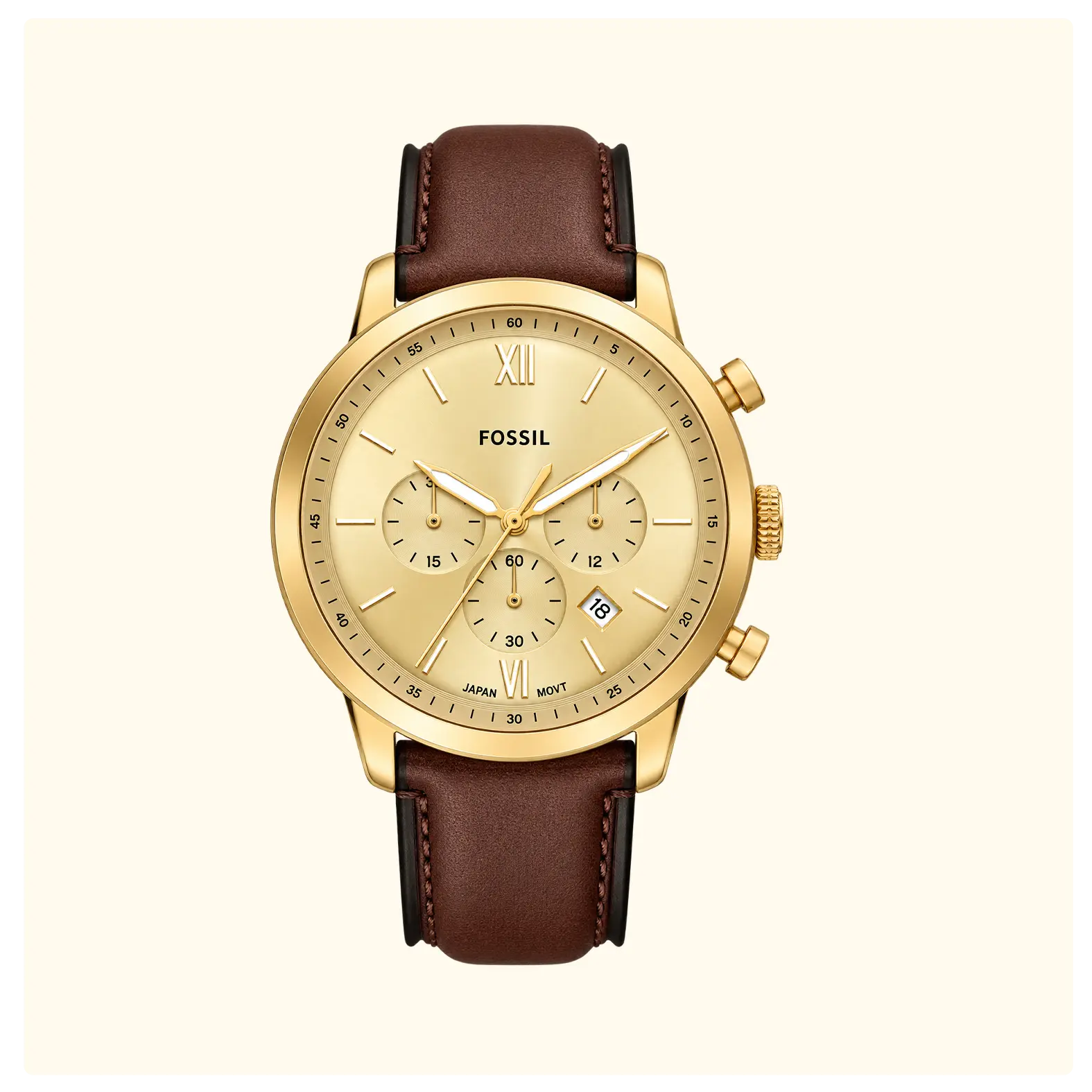 Fossil Neutra Gold Chronograph Men's Watch