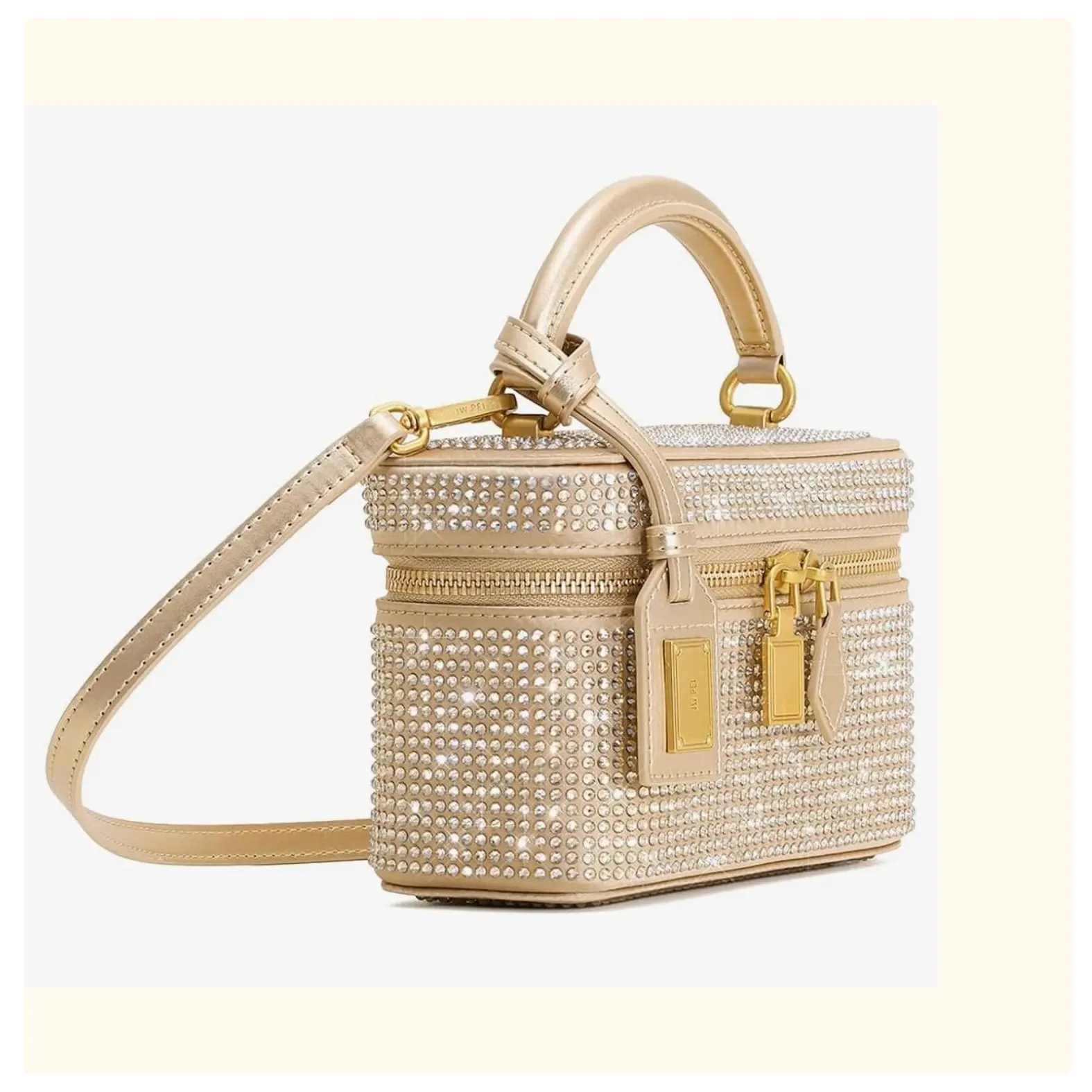 Luxury Rhinestone Vanity Crossbody Bag