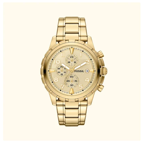 Fossil Dean Gold-Tone Chronograph Men's Watch