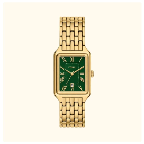 Fossil Raquel Gold-Tone Green Dial Women's Watch