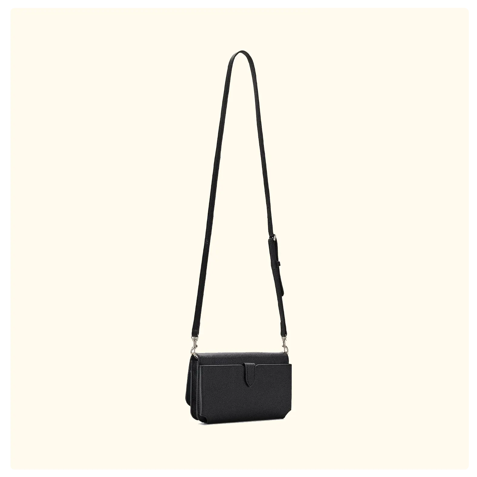 GUESS Noelle II Crossbody Flap Organizer - Black - Image 2